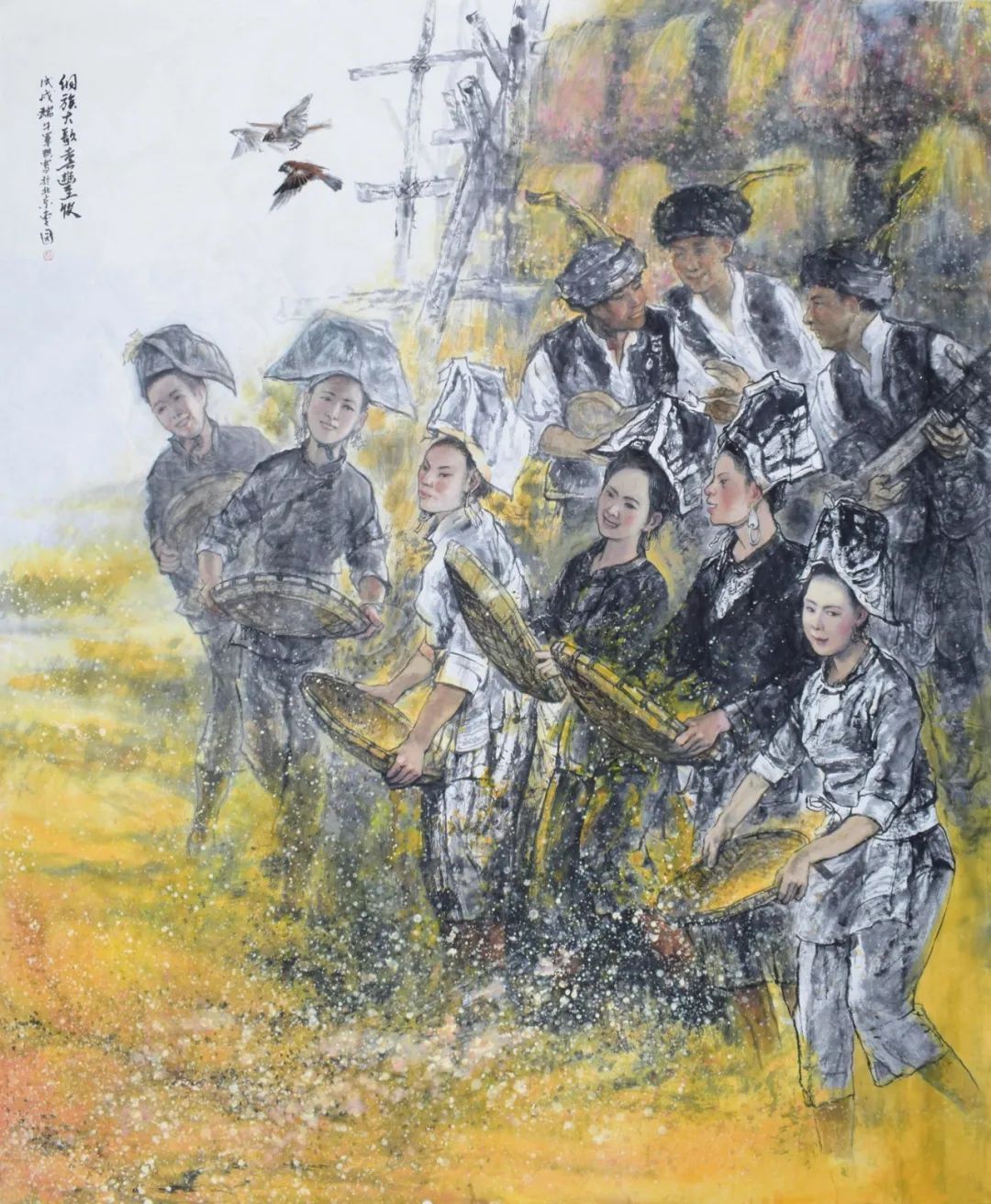 先生#全国艺术名家邀请展—— 陈军琪中国画作品赏析