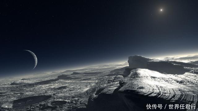 远在太阳系边疆的冥王星，看太阳变成了星星，那还存在白天吗？