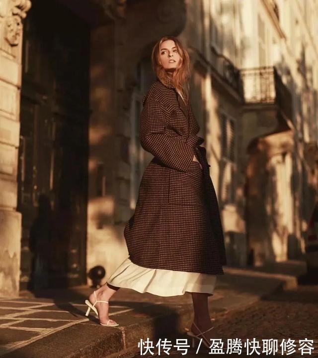 互搭|大衣+裙子=冬天最优雅的女神装