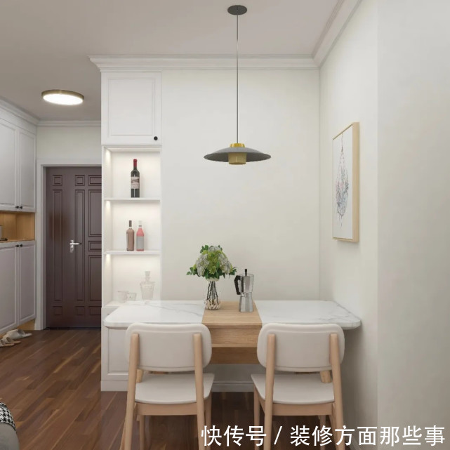 客厅|150平现代风嵌入式的通顶电视柜,增加储物空间,还可做书架