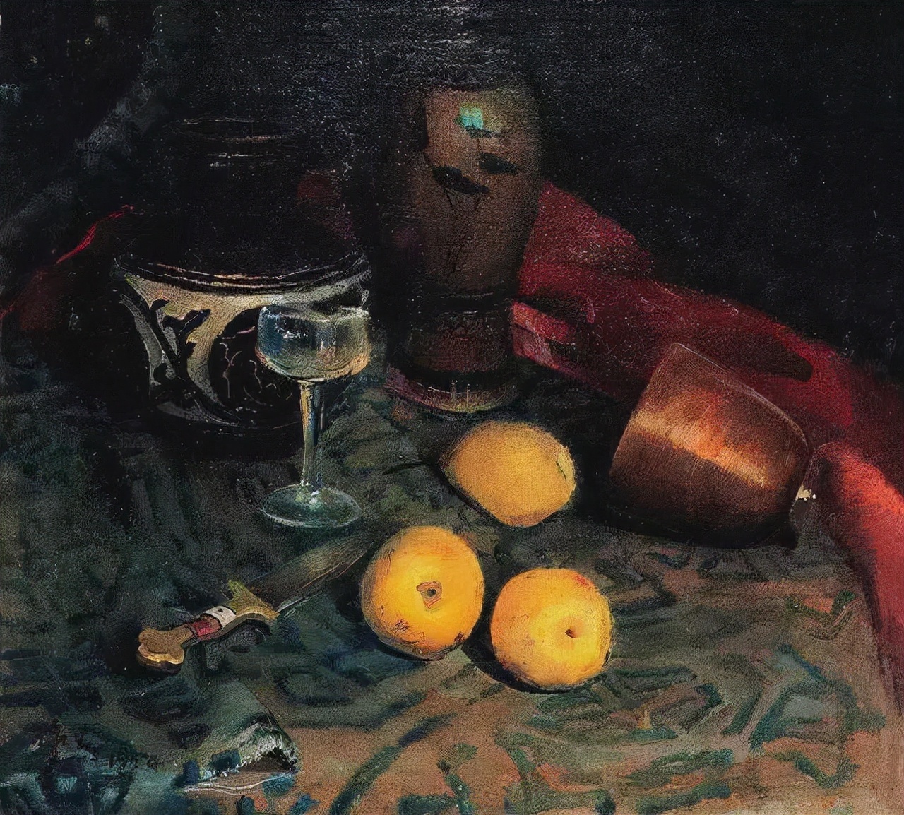 画稿!吴作人吴老先生画稿