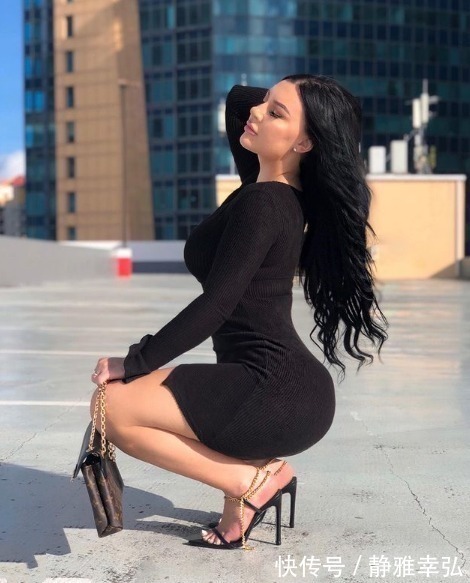 性感|她是132斤的大码模特,妖艳身材,让无数男人拜倒在她的包臀裙下