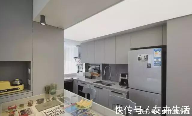 餐厨|68平小三房,合并餐厨多出一个卫生间,次卧隔断多出一间儿童房