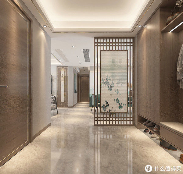 主卫|坚持装修中式风,效果出来后,真的很喜欢,一步一景,入户很惊艳