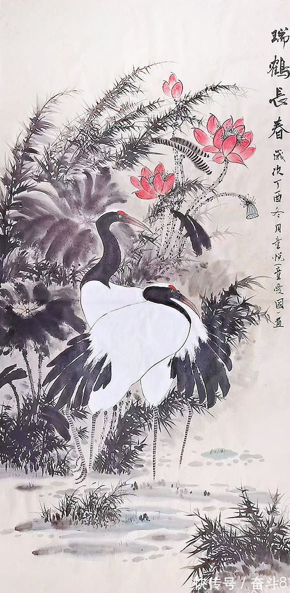 书画艺术@百年巨匠·传世名家 童悦(童爱国)——作品灵动秀雅 清淡高远 惊才风逸