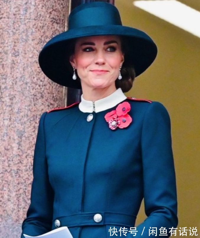 凯特王妃|凯特活动上站C位,穿黑大衣尽显主母气场,身旁卡米拉都黯淡不少