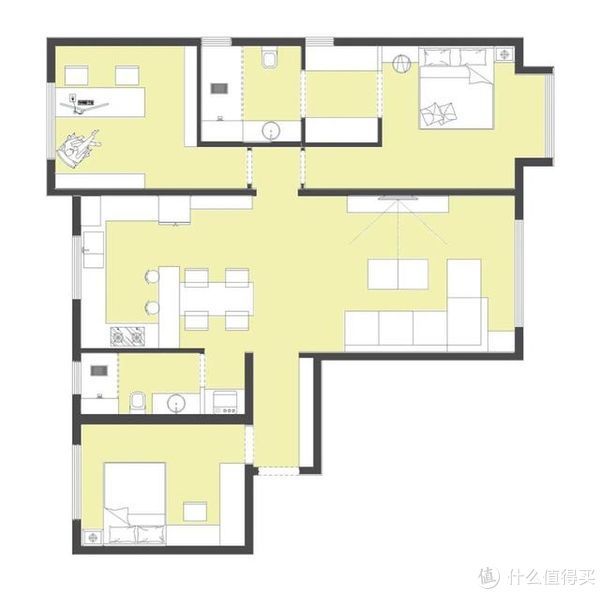 北京|北京90后夫妻砸36万装修136㎡的家，效果清雅高级，太有品味了！晒晒