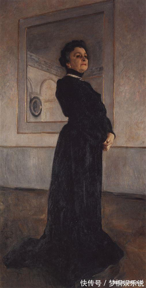 肖像画家!俄罗斯杰出的肖像画家,列宾的学生谢洛夫,油画作品欣赏