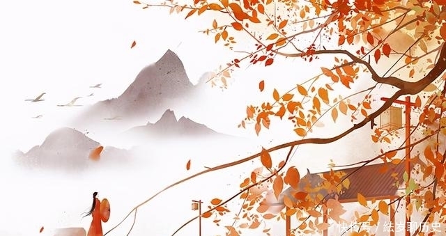 “山远天高烟水寒，相思枫叶丹”，是谁的思念，唯美了整个秋？