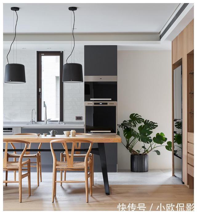 原木色|这是我见过最素雅通透的家,140㎡,这样做减法,看一眼就心动!