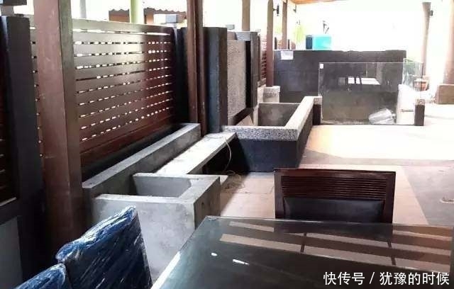 鱼缸和池还可以这样结合?只能说很有想法,有钱我也搞一个!