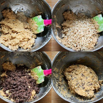 超酥脆的巧克力坚果曲奇~零基础也能做烘焙