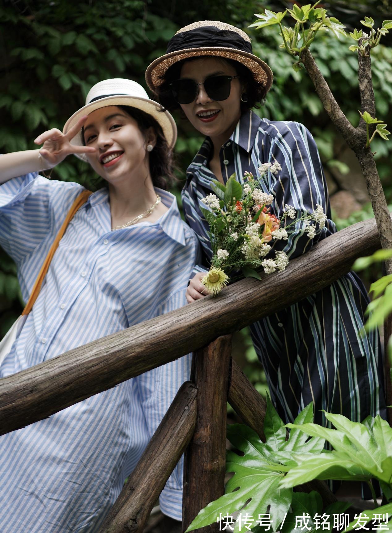 女儿|年过半百也美得耀眼!这位阿姨的穿搭值得学习,和女儿同框如姐妹