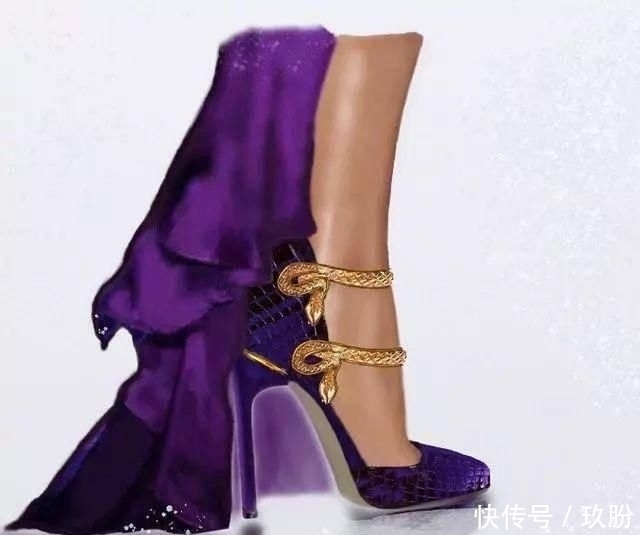 灵感|以服装为设计灵感设计出来的高跟鞋(50例高跟鞋效果图)!