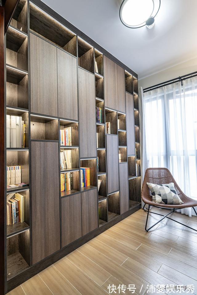 床头墙|简单装修的新房,还没入住就已经很漂亮了,最满意全屋定制的柜子