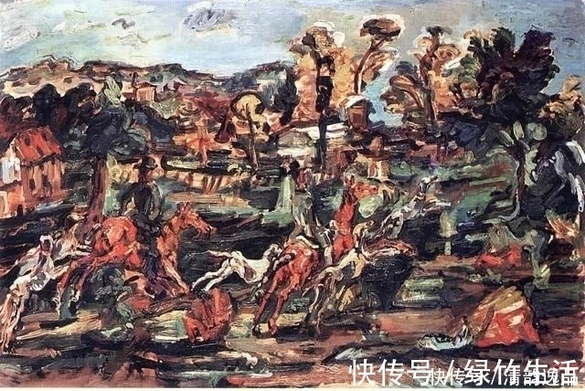 分离派|奥地利表现主义画家，奥斯卡·科柯施卡，油画作品欣赏