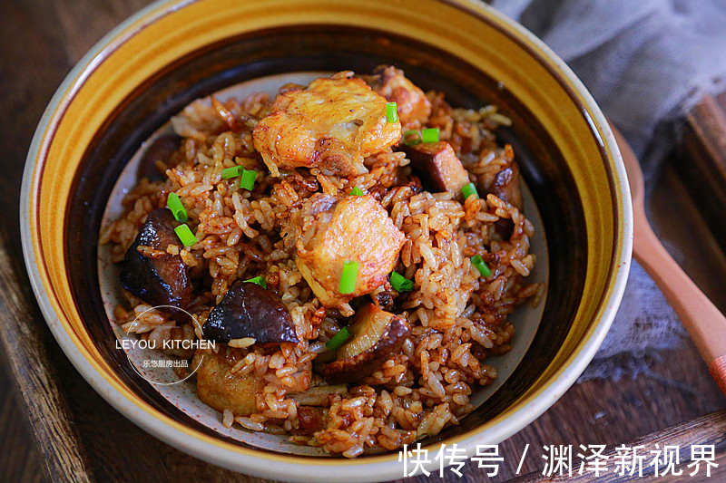 饭菜|夏天的懒人焖饭,饭菜一锅出,平时一碗的饭量,现在能吃两碗