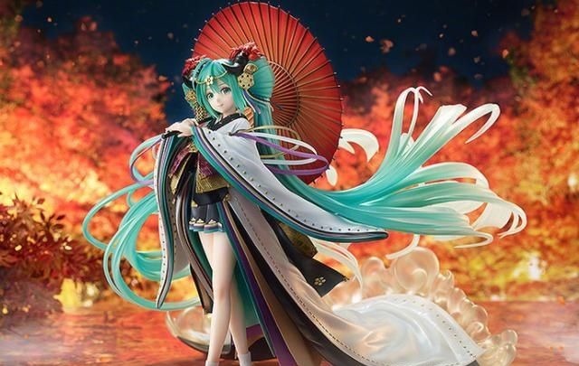 voc初音未来超华丽和服永恒大陆手办实物公开 既见未来 为何不buy