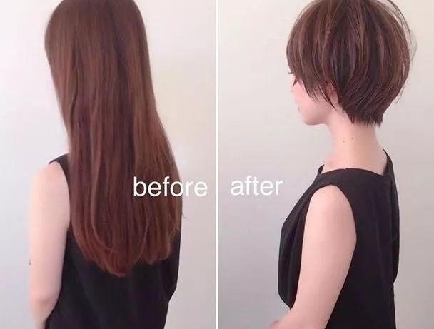 长发|新年做发型,继续留长发,还是剪短发?看她们的前后对比就明白了