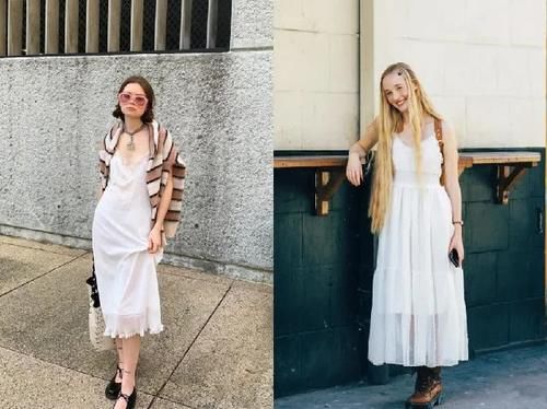 绝了！今年春天，一定要穿小白裙啊~