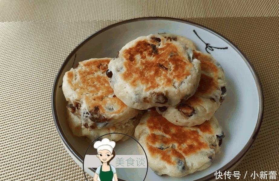 酥脆|儿子看我做这饼满脸嫌弃, 出锅后争着吃, 酥脆香甜, 还怨我做少了