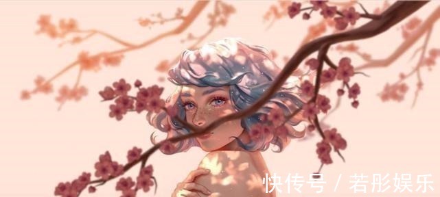 星星#“月亮星星”拟人化头发做云、手捧月,国外画师不一样的脑洞!