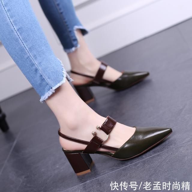 职场|穿上这款高跟鞋，感觉在职场走路都能带起一阵风