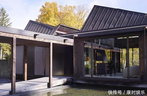 庭院|待我回家,一定建上一座200㎡的庭院,水景小院之间安度晚年