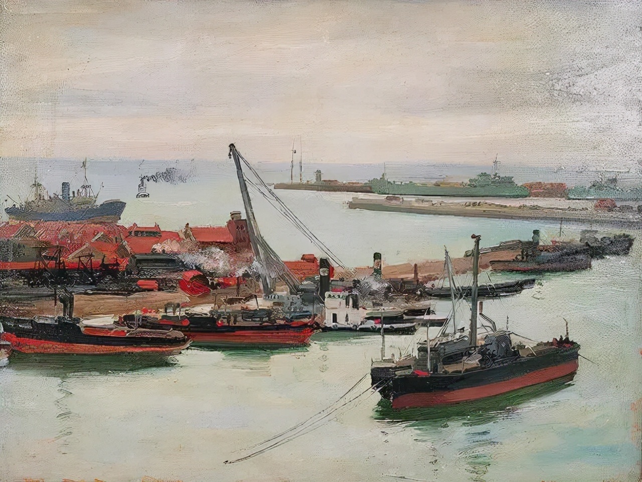 画稿!吴作人吴老先生画稿