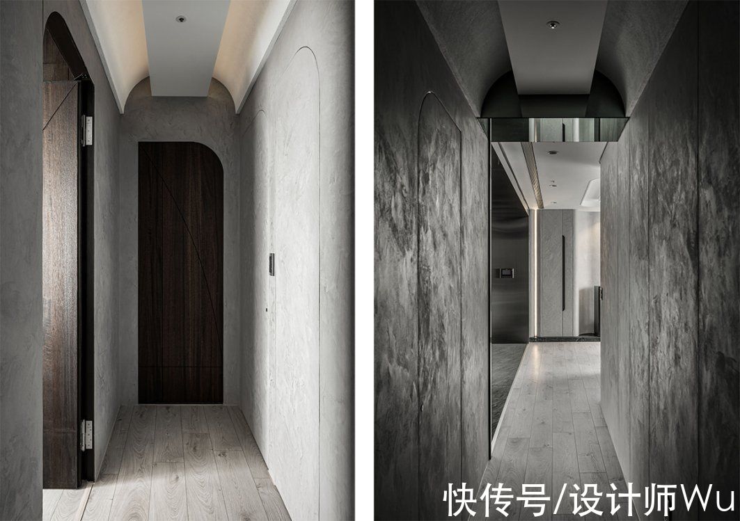 餐厨|深圳115㎡现代岩灰居所，凝合生活与光阴的挥洒笔触