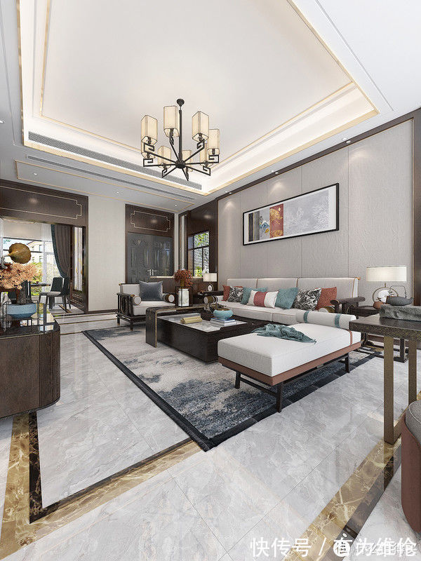 中式风格|坚持把200㎡新房,装中式风格,原以为很古板,不料很儒雅,爱上了