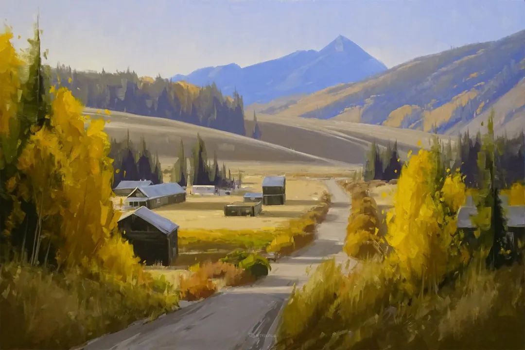 科罗拉多州@斯泰西·彼得森:半路出家的女画家,笔下的风景堪称一绝