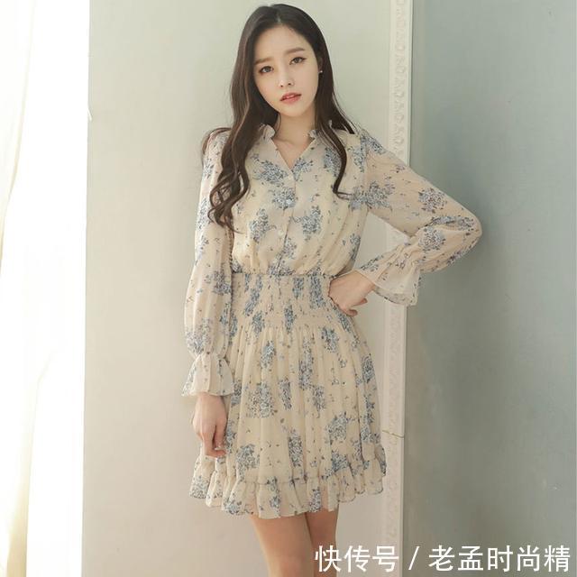 碎花裙|时下风靡时尚的几款碎花裙,总有一款让你爱不释手