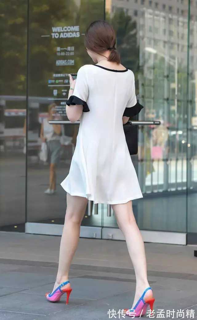 混血美女|你见过彩色高跟鞋吗?这位混血美女穿上真的美得无法形容