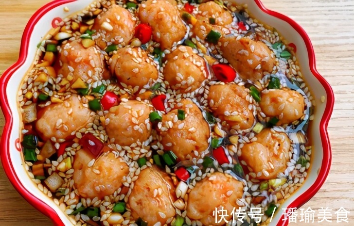 起飞|孩子抢着吃的虾滑!不加一滴油,低脂爽口又鲜美,好吃到起飞!