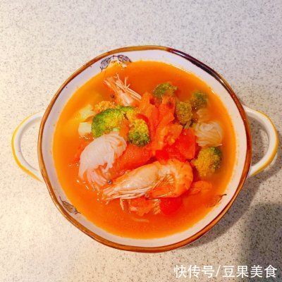 魔芋汤|#夏日开胃餐#鲜虾魔芋汤
