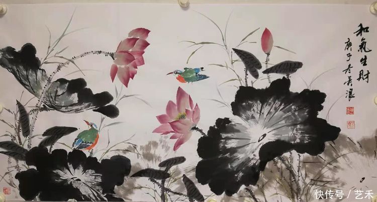 笔下|清心养眼多情趣---著名写意花鸟画家吴浪