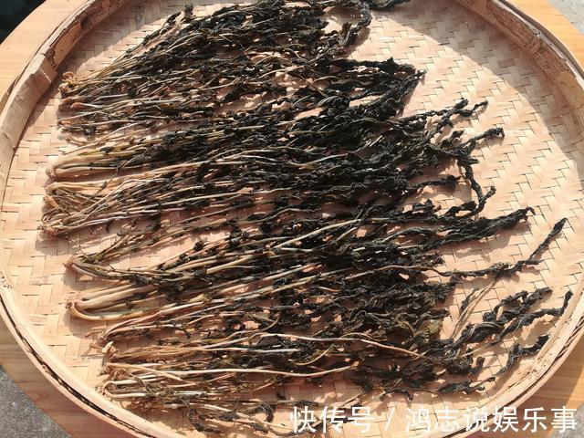 炖肉|这菜不花钱，营养极高，很多人当垃圾扔，晒干了炖肉特香，别浪费