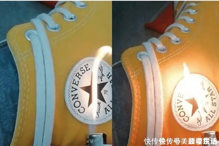 洛丽塔 梅露露:我能灭烟头,椰子:我能被火烧,匡威:我我想开了!