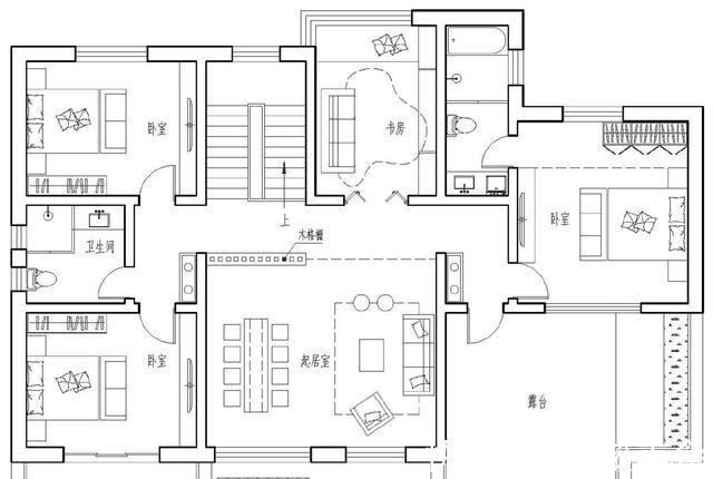 中式|别墅设计两层新中式别墅太棒,不仅带两个露台,庭院还十分巴适!