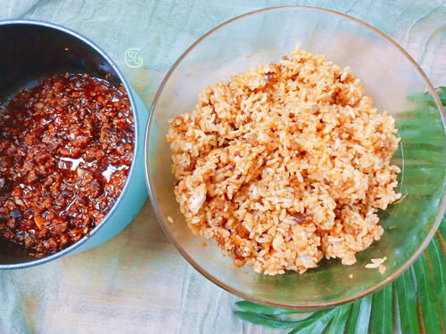  冬季我家常做的拌饭酱，简单一做，吃了两碗米饭，太下饭了