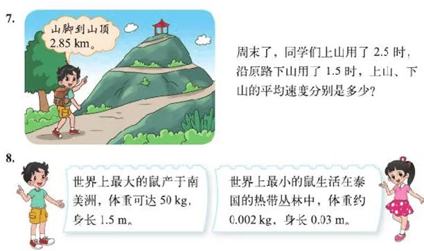 北师大版数学第九册第七单元及总复习表格式教案