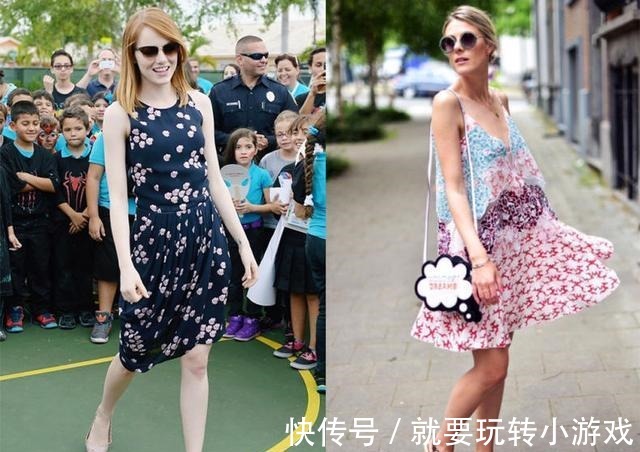 印花裙|早春被一抹“碎花”打动，拯救“死板”穿搭要get其要点！