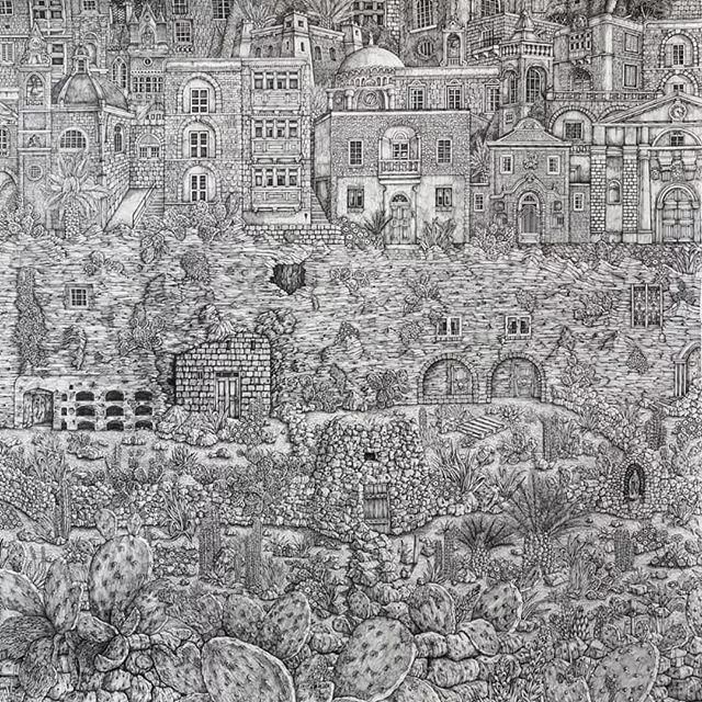 艺术学院|一幅画用掉上百支笔,看到最后成果这么震撼,也就不觉得心疼了