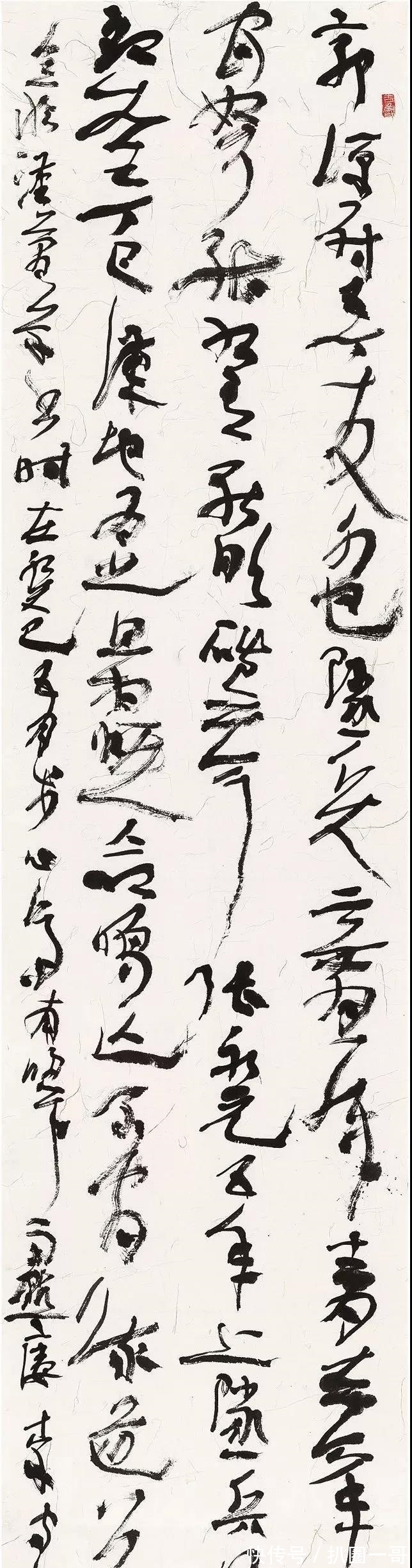 国展|这是一件获奖的隶书作品,提名评语是这么说的,果然很合评委口味