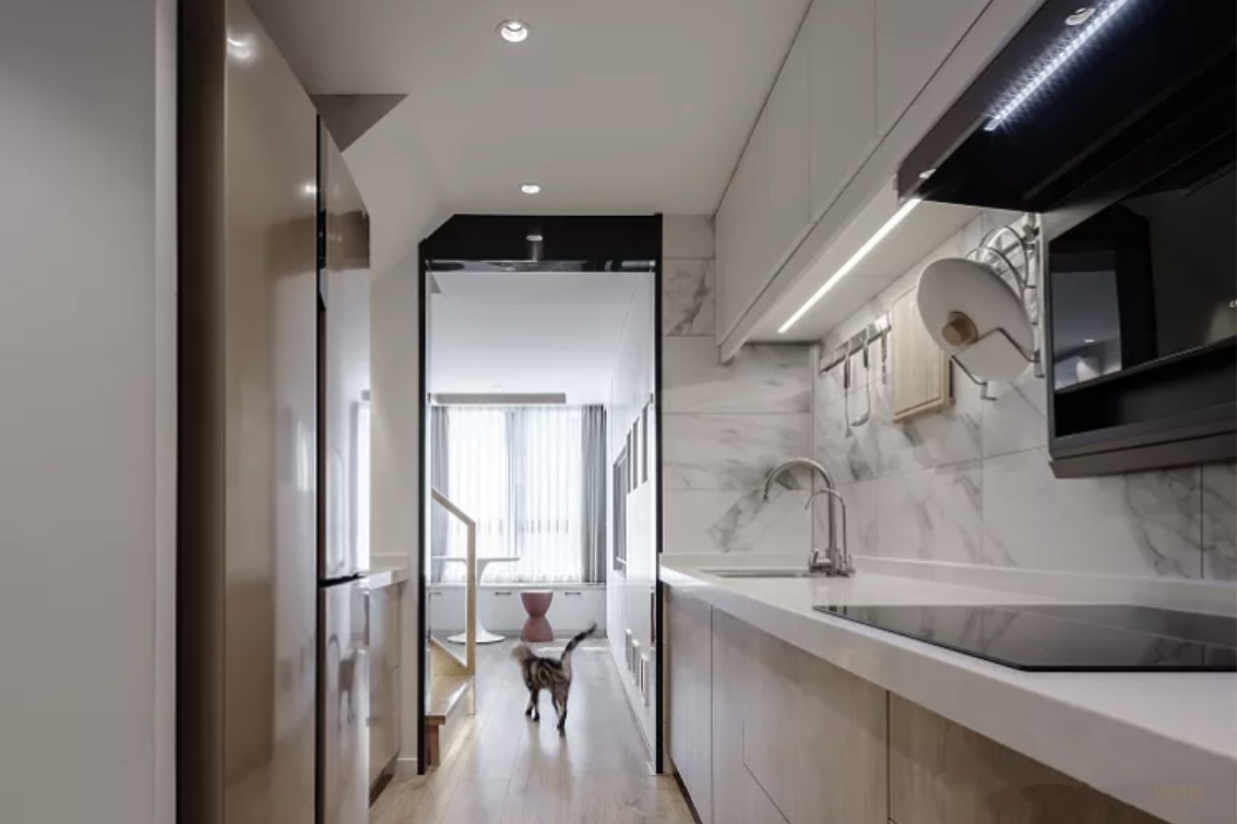 套房子|小户型拥有超强收纳空间又美观大气他家45平这么设计,值得学习