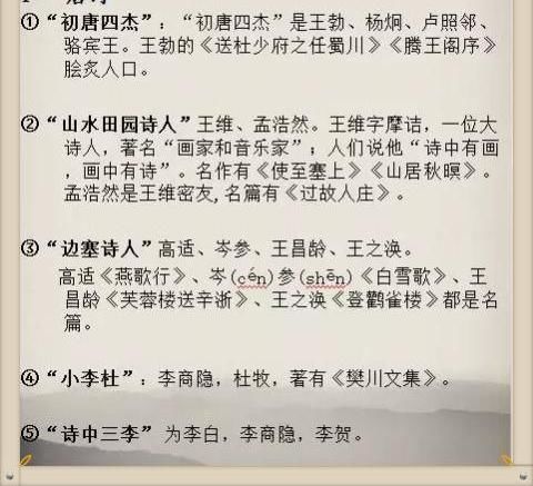 高中语文古代文学必背，太全了，语文老师都说该看！