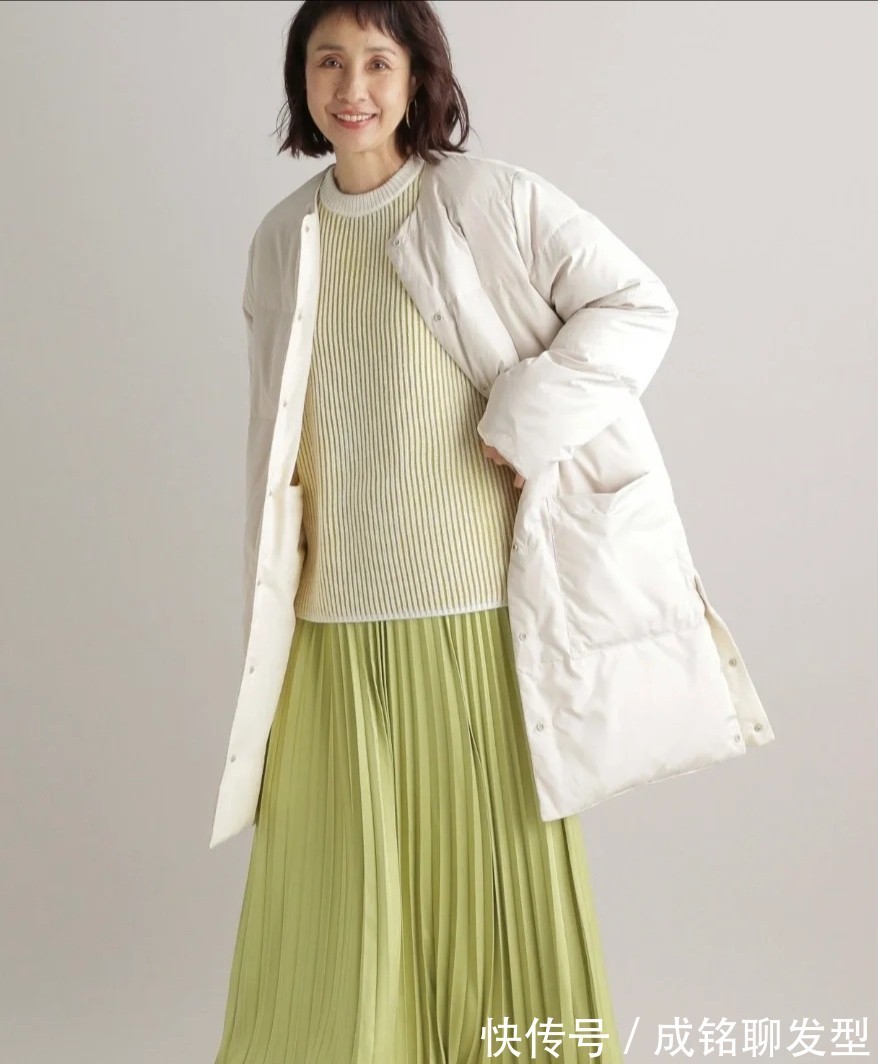 女士 既然已经变老,更要穿得出彩,学会这几种搭配方法,时髦又显年轻