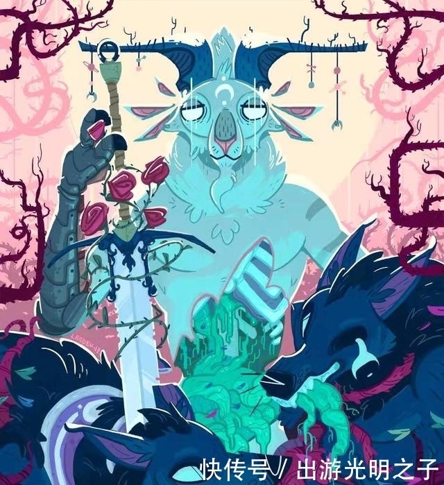 迪斯尼童话世界,法国插画师笔下的冒险之旅