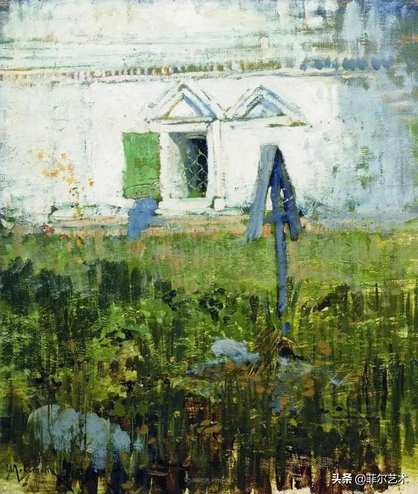大自然!艾萨克·伊里奇·列维坦油画作品用笔洗练,情感充沛,极富诗意